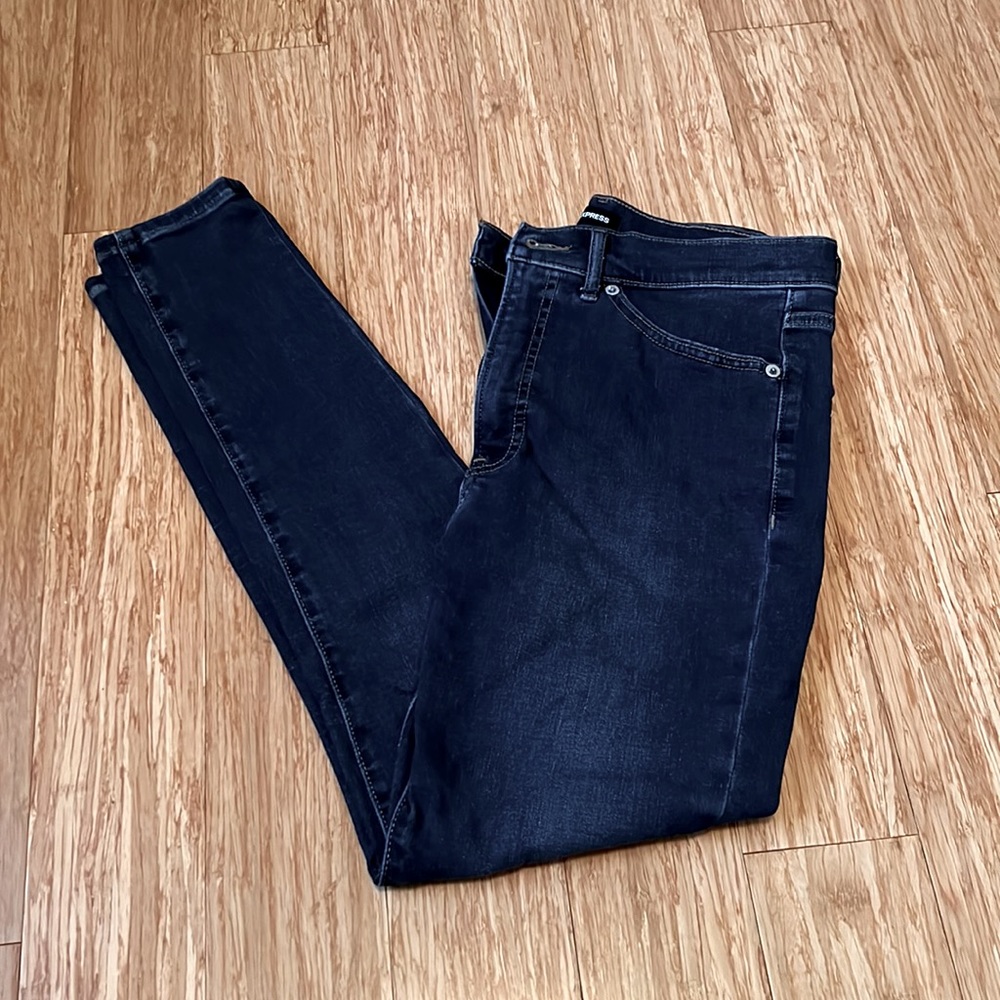 Express Dark Blue Jeans